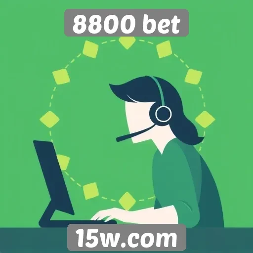 Como funciona o atendimento ao cliente no 8800 bet